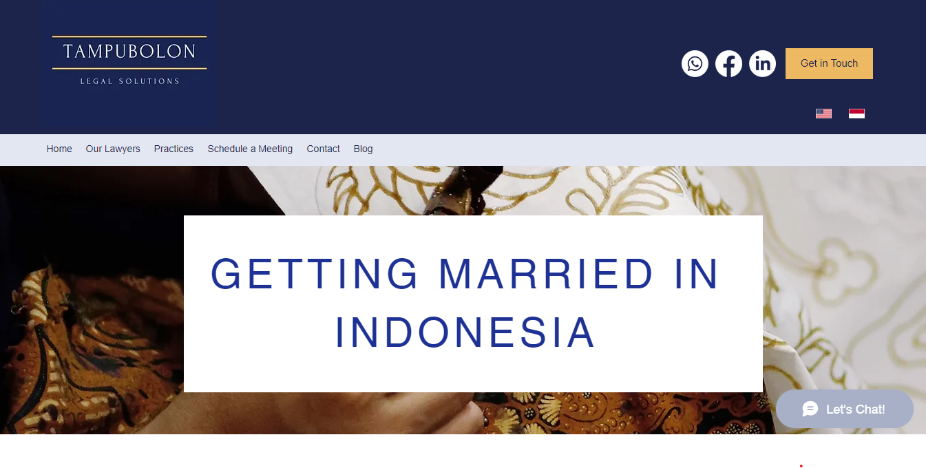 Getting married in Indonesia